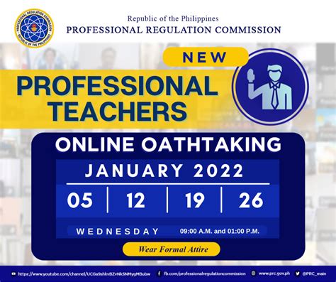 prc online oath taking schedule|Oath.